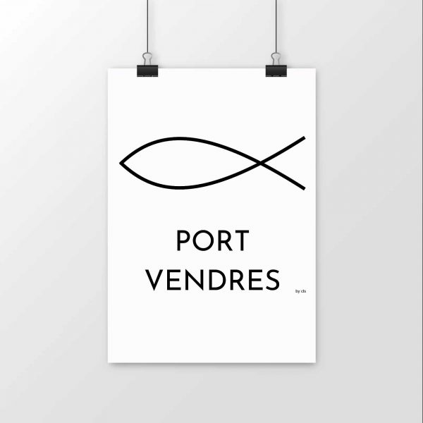 Poster vertical Port-Vendres